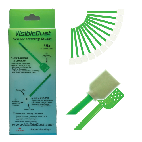Nettoyeur de capteur Visible Dust vert 1.6