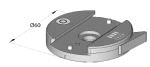 Monoball®Fix quickset device for Z, P1 et Cube
