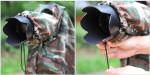D-SLR Camouflage RAIN COVER