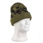 Bonnet chaud Acrylique couleur camouflage