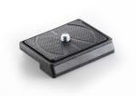 Manfrotto Technopolymer & fiber glass rectangular plate - 1/4’’ screw