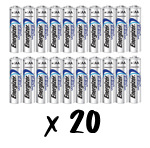 ENERGIZER - Pack de 20 pilas de litio Ultimate AA (R6) 1.5V 3000 mAh