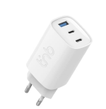 Cargador turbo TNB de 65 W con 3 tomas (USB-A + USB-C x 2)