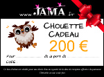 BON CADEAU JAMA - 200 euros