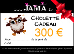 BON CADEAU JAMA - 300 euros