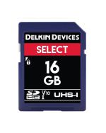 DELKIN - Carte mémoire SELECT SDHC UHS-I (V10) - 16GB