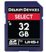DELKIN - SELECCIONAR tarjeta de memoria SDHC UHS-I (V10) - 32 GB