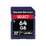DELKIN - Tarjeta de memoria  SELECT SDXC UHS-I - 64 GB
