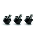 Gitzo interchangeable rubber foot, 25mm, set of 3