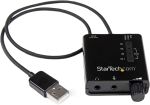 StarTech - Carte son externe USB audio stéréo avec SPDIF numérique - Convertisseur DAC USB audio