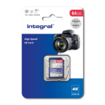 INTEGRAL - Tarjeta SDXC clase 10 UHS1 ULTIMA PRO - 64 GB