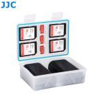 JJC - Caja estanca pequeña para pilas de fotos y tarjetas SD
