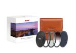 Filtros KASE - KIT 5 en 1 Wolverine MAGNETIC (CPL + ND8 + ND64 + Anillo adaptador + Tapa de objetivo) 82 mm