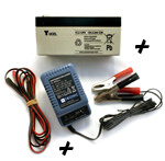 JAMA - Photo trap power supply KIT by BATTERY 12V, 3.2Ah