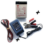 JAMA - KIT Photo trap power supply by BATTERY 6V, 4.0Ah