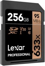 LEXAR - Tarjeta profesional SDXC UHS-I 633X de 256 GB