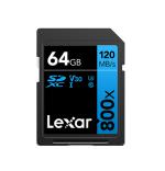LEXAR - Tarjeta SDXC64GB 800X Profesional UHS-I (U1) - 64 GB