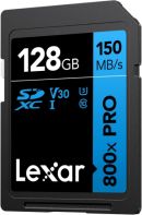 LEXAR - Carte SDXC 800x PRO Blue Series UHS-1 V30 -150MB/s - 128GB