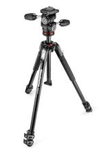 MANFROTTO - 190X, Tripod Kit + 3D 804 Ball Head + Quick release plate