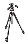 anfrotto MT190 Kit aluminium 3 sections horizontal column Tripod + 3 way head