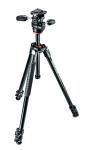 Manfrotto 290 XTA Kit, Alu 3 sec. tripod with 3W head