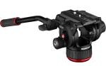 MANFROTTO - Junta de rótula de video fluido 504X con base plana