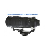 KIRK ENTERPRISE - Collier d'objectif pour Nikon 200-500mm f / 5.6E AFS ED VR avec combo LS-2