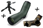 PACK - Longue-vue SWAROVSKI ATC 17-40 x 56 + mini trépied VANGUARD VS-82 + protection néoprène LensCoat