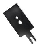 TELINGA - Placa de montaje para fijar una antena parabólica a un trípode