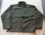 Fleece Jacket M. R / S Olive Patch