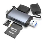 KERPIX - 2-in-1 Card Reader (SD & MicroSD) USB-A / USB-C