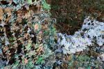TRAGOPAN - Filet de camouflage réversible multi-saisons / blanc 6 x 3 mètres