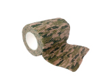 TRAGOPAN - Bande auto-agrippante, repositionnable - camouflage grassland (4,5mx 7,5cm)