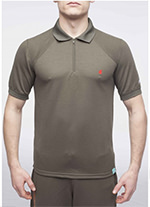 AKAMMAK - LOPI UV protection polo shirt for men - KAKI