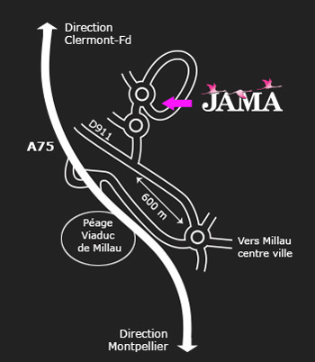 Comment venir chez Jama ?